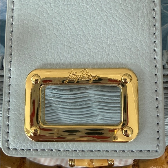 Lilly Pulitzer Leena Top Handle Bag in Blue - Picture 8 of 14